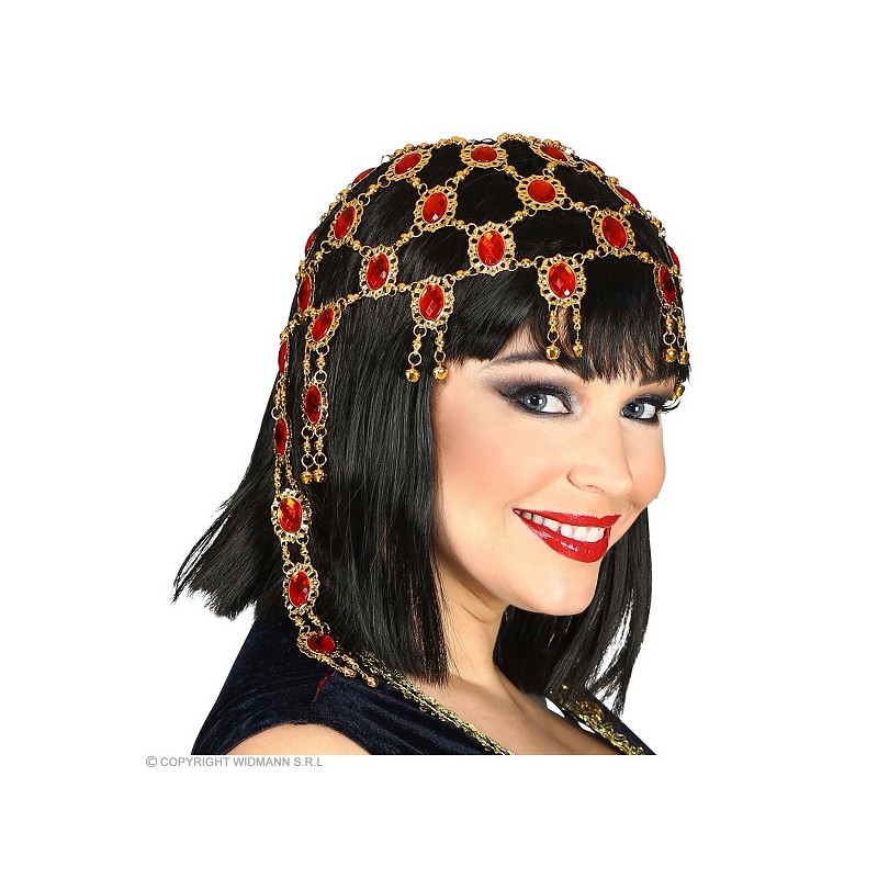 Copricapo Egiziana con pietre