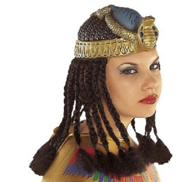Copricapo Egiziana con trecce