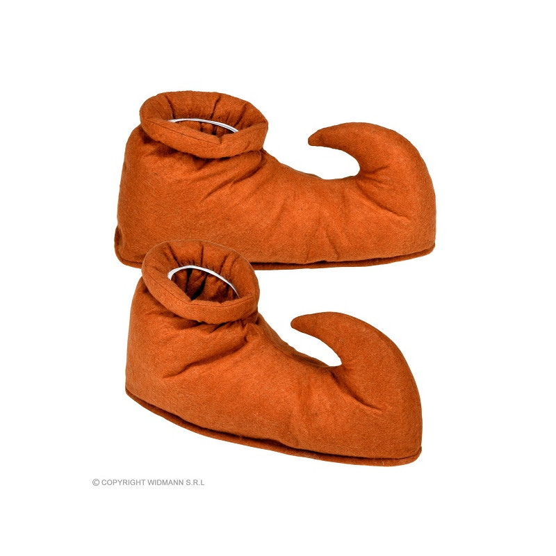 Copriscarpe Elfo Marrone in tessuto