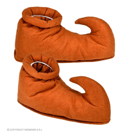 Copriscarpe Elfo Marrone in tessuto