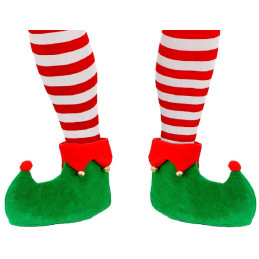 Copriscarpe Elfo Verde in tessuto