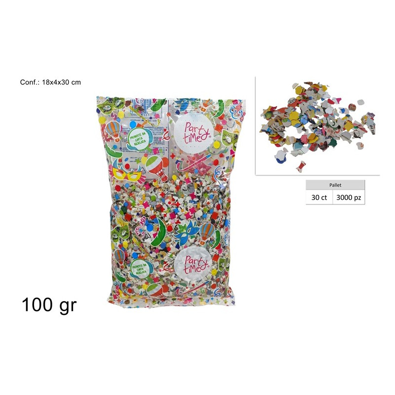 Coriandolo Multicolor 100 gr