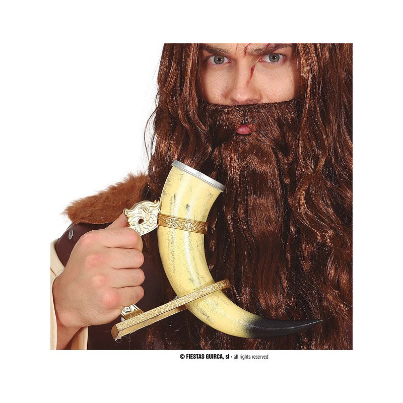 Corno Vichingo Boccale con supporto 25 cm