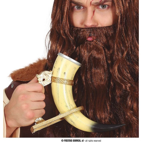 Corno Vichingo Boccale con supporto 25 cm