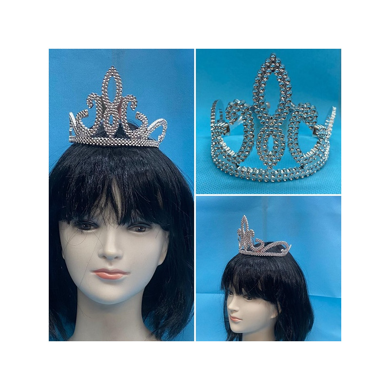 Corona Argento in plastica