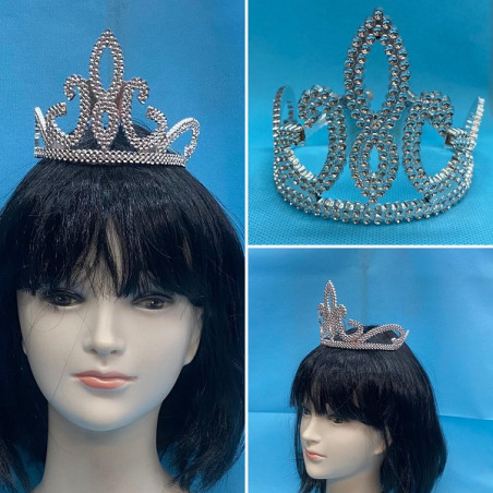Corona Argento in plastica