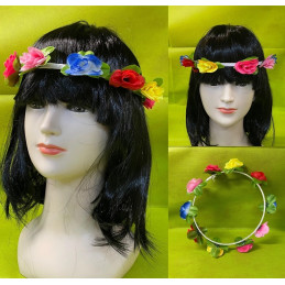 Corona Hippie con Fiori
