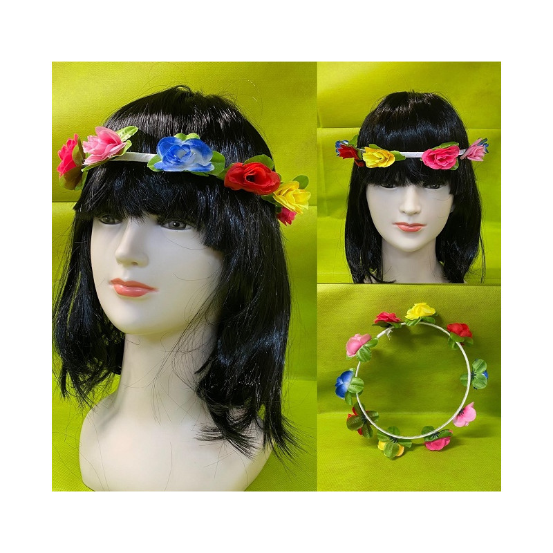 Corona Hippie con Fiori