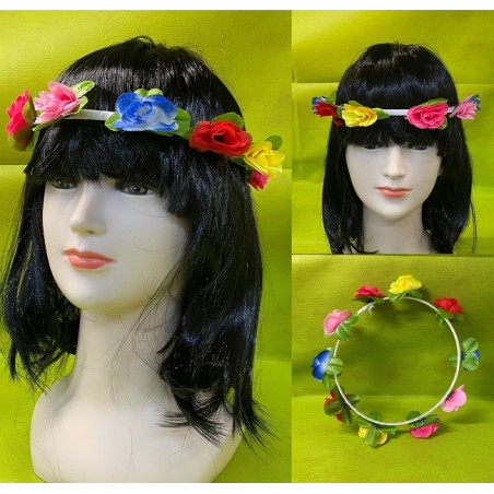 Corona Hippie con Fiori