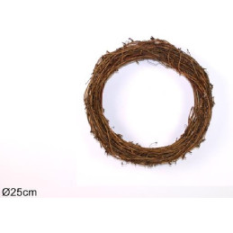 Corona in legno 25 cm