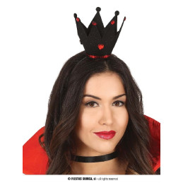 Corona Nera con cerchietto