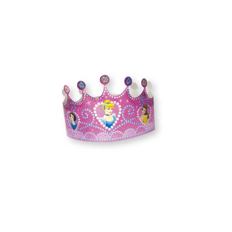 Corona Principesse in carta (cf. 6 pz)