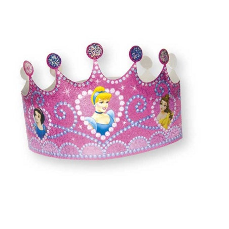 Corona Principesse in carta (cf. 6 pz)