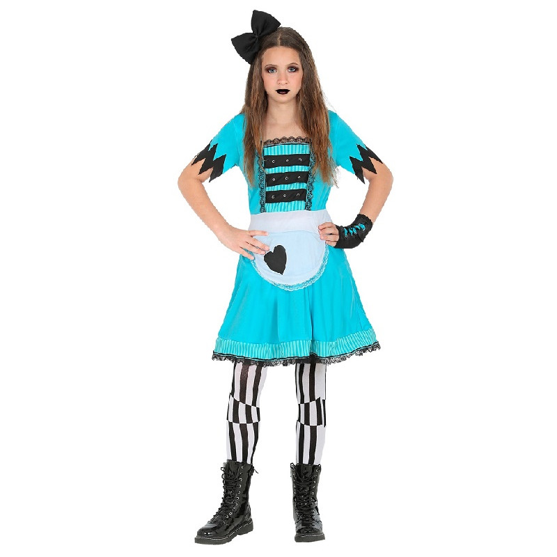 Costume ALICE - Tg M 8/10 anni 140 cm