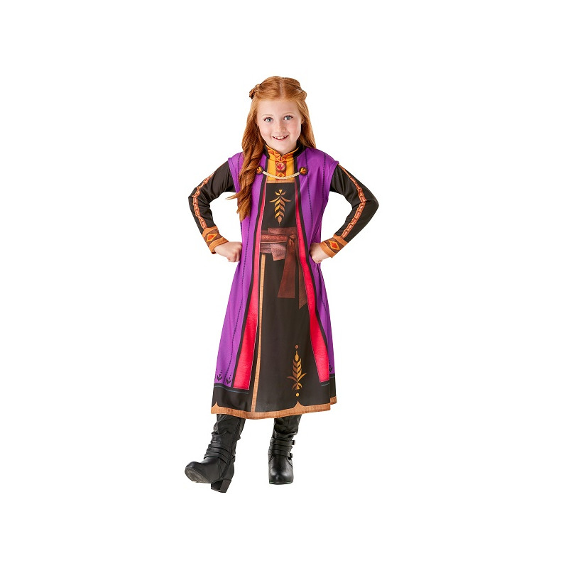 Costume ANNA Frozen 2 - Tg L 7/8 anni 128 cm