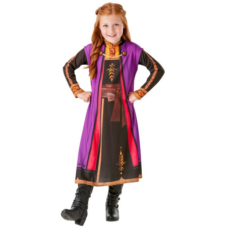 Costume ANNA Frozen 2 - Tg L 7/8 anni 128 cm