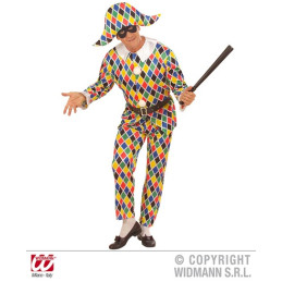 Costume ARLECCHINO - Tg S 48/50