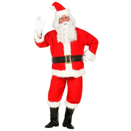 Costume BABBO NATALE Super Lusso - Tg XXL/XXXL 60/62