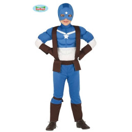 Costume CAPITAN AMERICA - Tg 10/12 anni