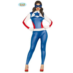 Costume CAPITAN AMERICA - Tg M 42/44