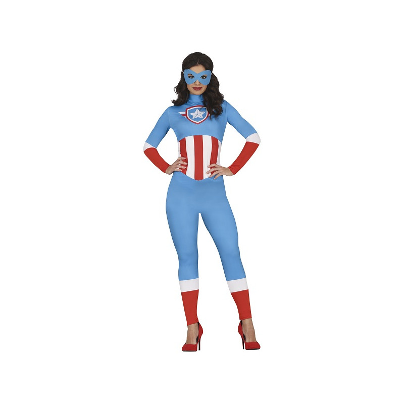 Costume CAPITAN AMERICA - Tg M 42/44