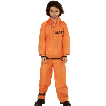 Costume CARCERATO - Tg L 11/13 anni 158 cm