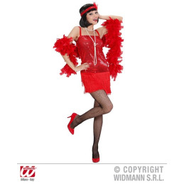 Costume CHARLESTON Rosso - Tg M 44/46
