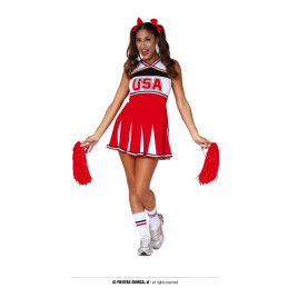 Costume CHEERLEADER - Tg L 46/48