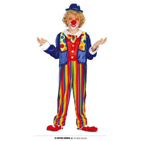 Costume CLOWN - Tg 3/4 anni