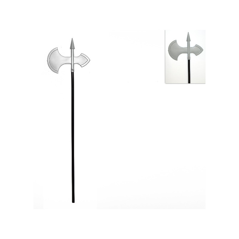 Alabarda (Doppia Ascia con punta) 110 cm