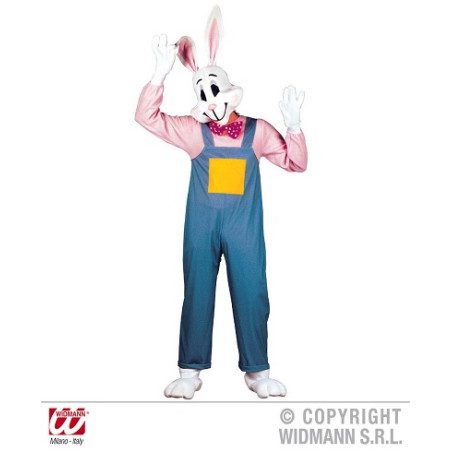 Costume CONIGLIO BUNNY - Tg S 5/7 anni 128 cm