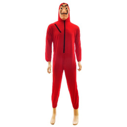 Costume DALI' Rosso con Maschera - Tg XXL 60