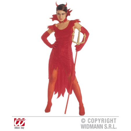 Costume DIAVOLESSA - Tg L 46/48