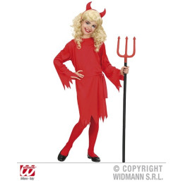 Costume DIAVOLESSA - Tg M 8/10 anni 140 cm