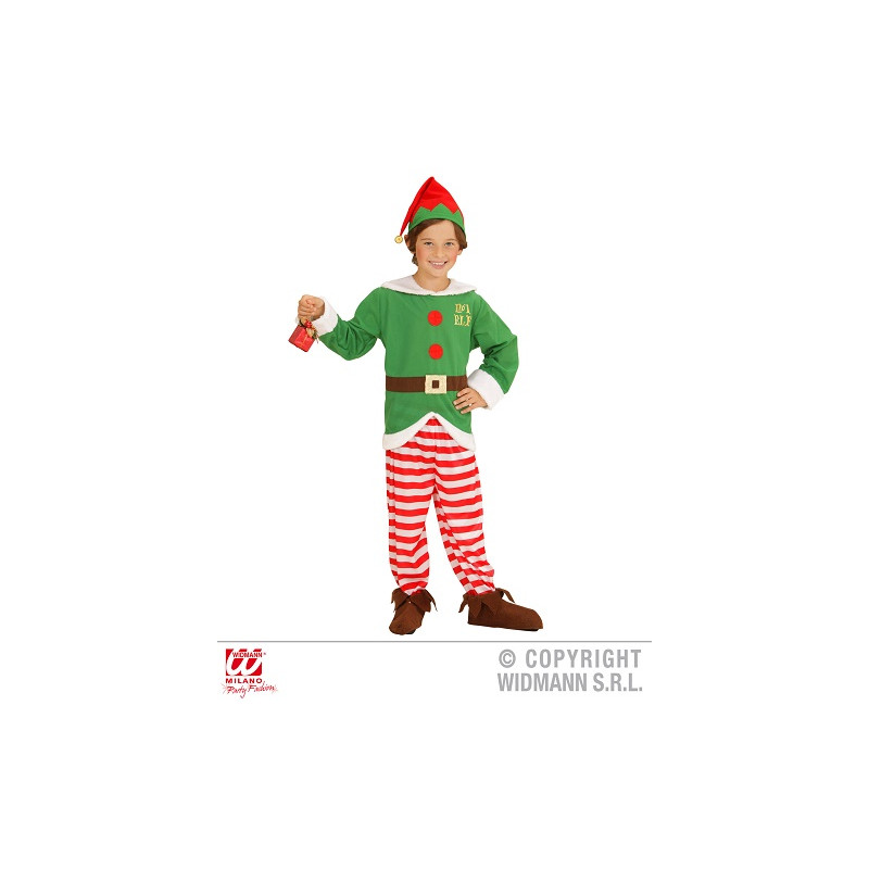Costume ELFO - Tg M 8/10 anni 140 cm