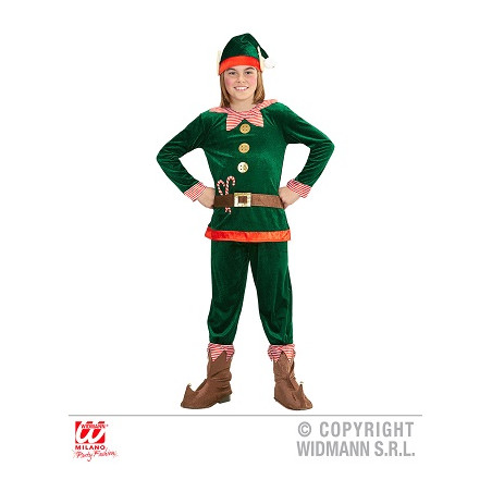 Costume ELFO - Tg S 5/7 anni 128 cm