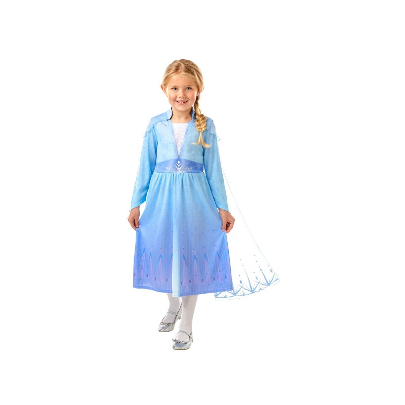 Costume ELSA Frozen 2 - Tg L 7/8 anni 128 cm