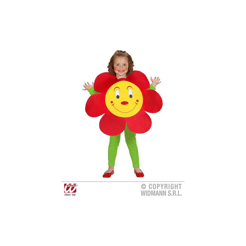 Costume FIORE - Tg 2/5 anni 98/116 cm