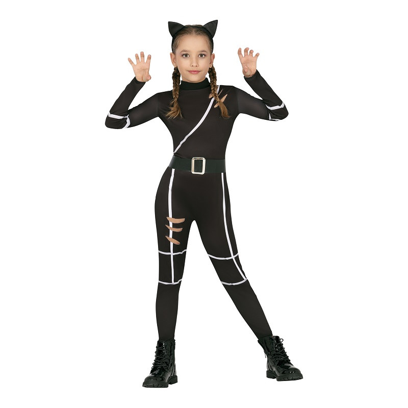 Costume GATTO CATWOMAN - Tg 5/6 anni