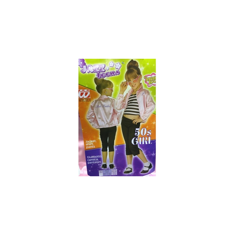 Costume GREASE - Tg M 8/10 anni 140 cm
