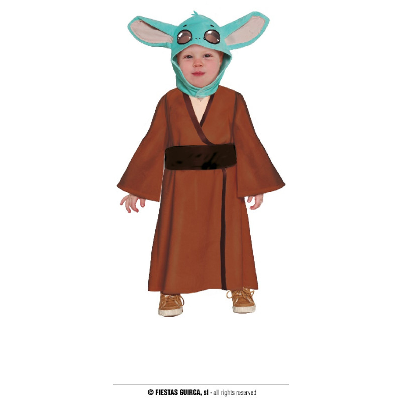 Costume GUERRE STELLARI YODA - Tg 18/24 mesi