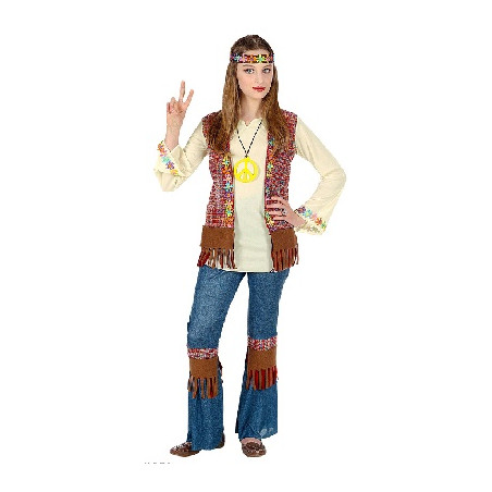 Costume HIPPIE - Tg 14/16 anni 164 cm