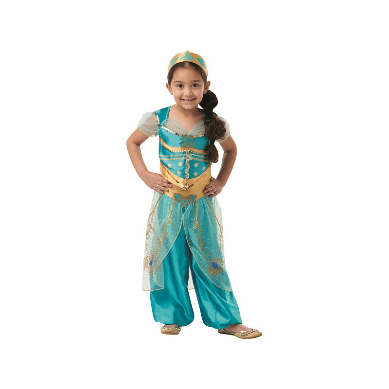 Costume JASMINE - Tg L 7/8 anni 128 cm