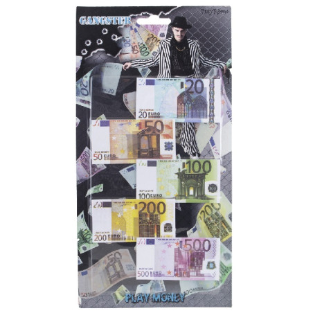 Banconote Euro su cartella
