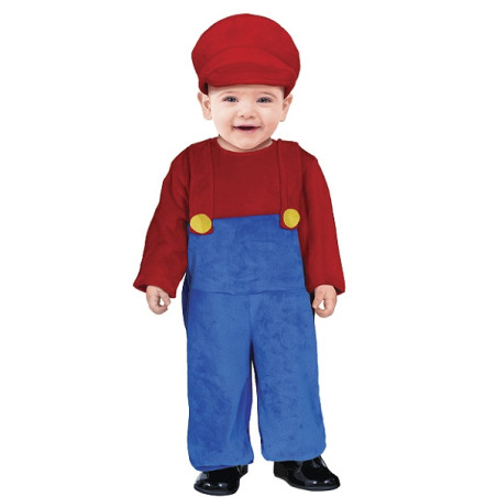Costume MARIO BROS - Tg 12/18 mesi