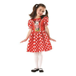 Costume MINNIE ROSSA Classic - Tg L 7/8 anni 128 cm