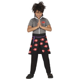 Costume NINJA SASUKO NARUTO MANGA - Tg 10/12 anni