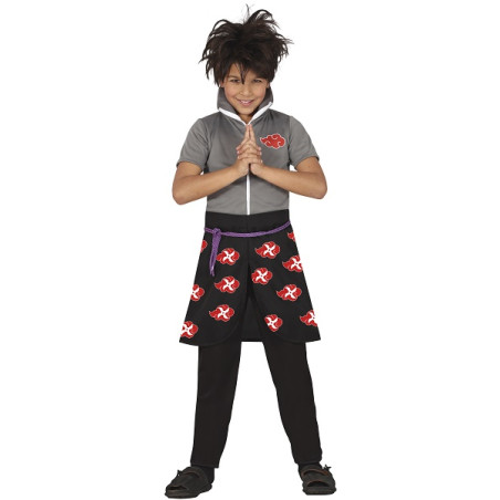 Costume NINJA SASUKO NARUTO MANGA - Tg 14/16 anni