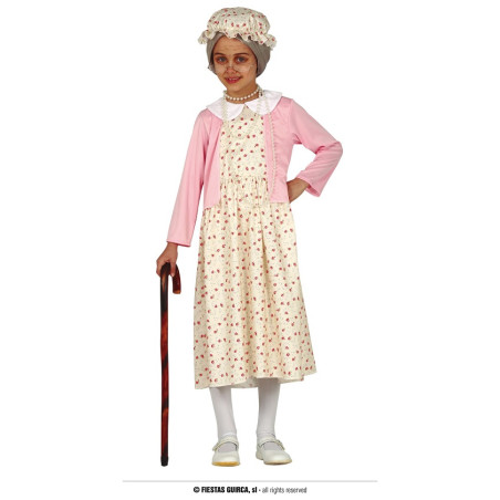 Costume NONNA VECCHIETTA - Tg 3/4 anni