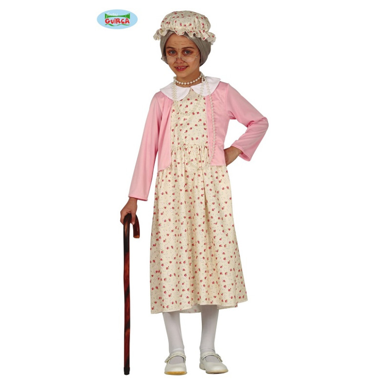 Costume NONNA VECCHIETTA - Tg 5/6 anni